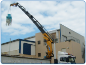 dust filter CF-4 installation in the field